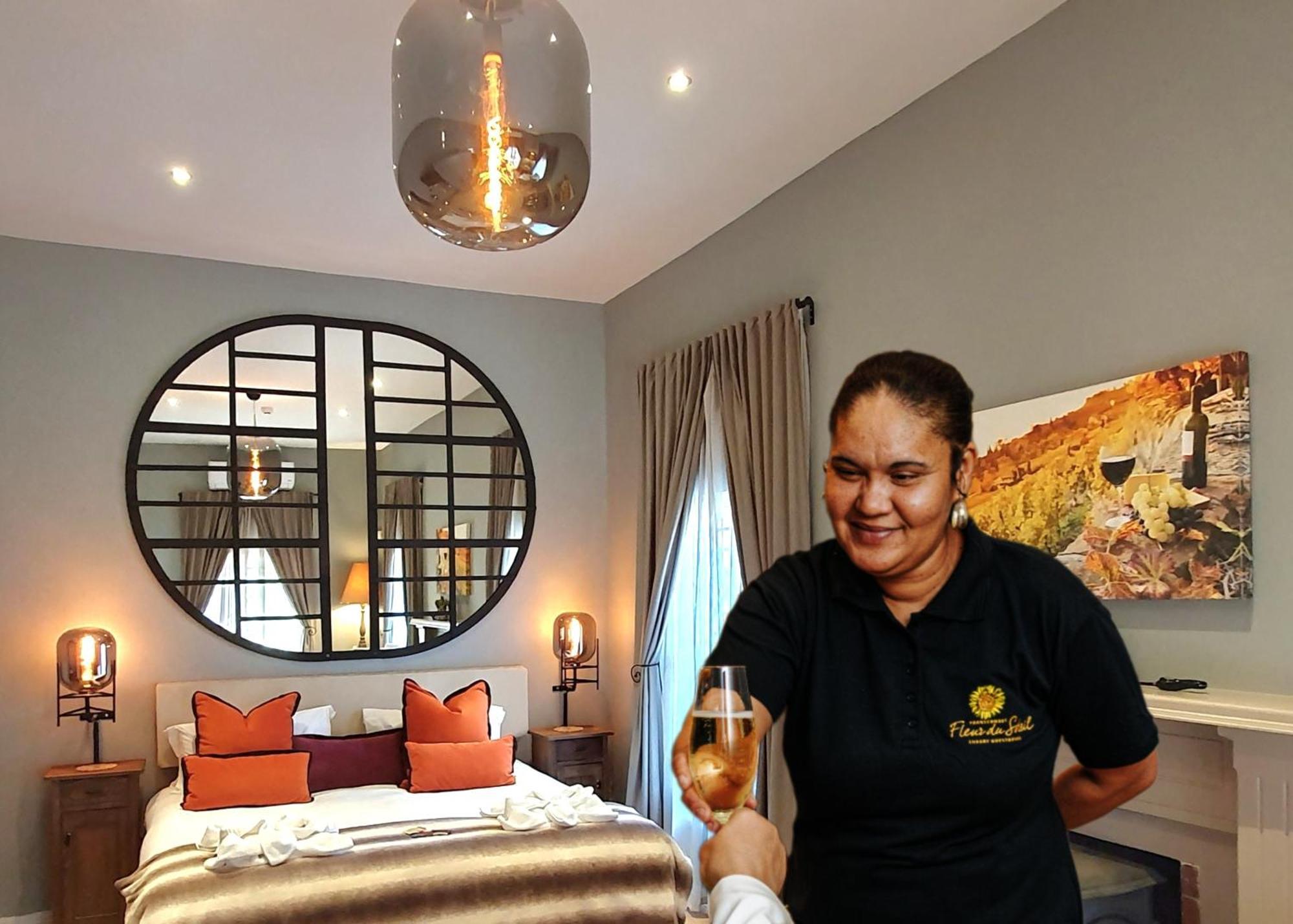 Fleur Du Soleil Luxury Guesthouse Franschhoek Exteriör bild