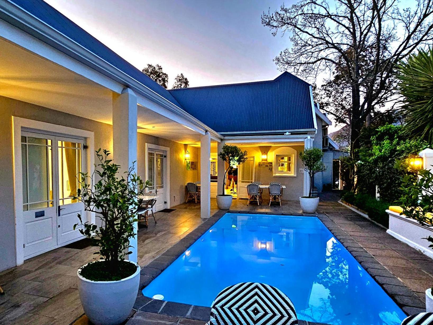 Fleur Du Soleil Luxury Guesthouse Franschhoek Exteriör bild